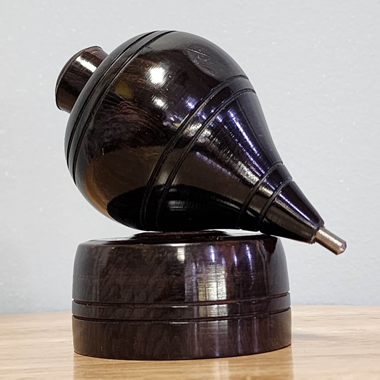 "Azabache" Macassar Ebony Wood Trompo