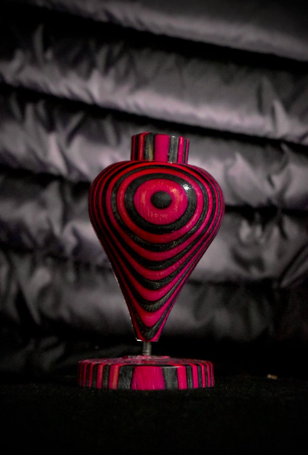 Pink/Black Wooden Trompo